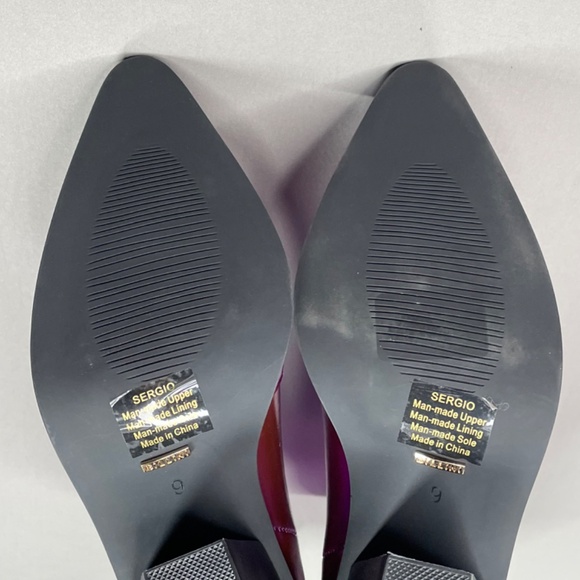 NEW Billini Boots Womens 9 purple black Sergio cowboy cowgirl western festival - Picture 10 of 13